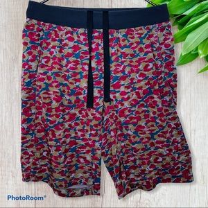 Lululemon Camo Pace Breaker Shorts (Size L) Used